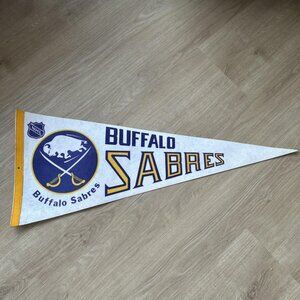 Buffalo Sabres - Vintage NHL Felt Pennant 30" Retro Hockey Merch Memorabilia